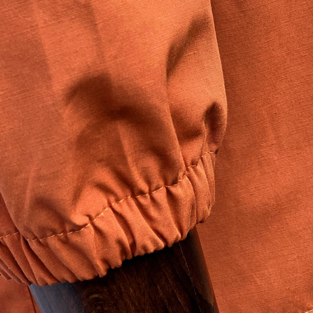 Adaptor Clothing Retro Sixties Replica Windbreaker Burnt Orange - Image 22