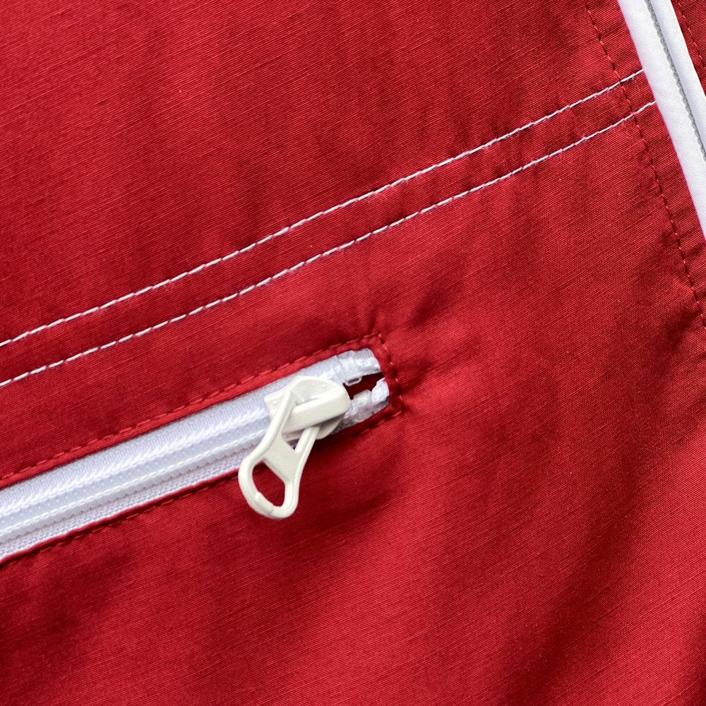Adaptor Clothing Retro Sixties Replica Windbreaker Scarlet - Image 15