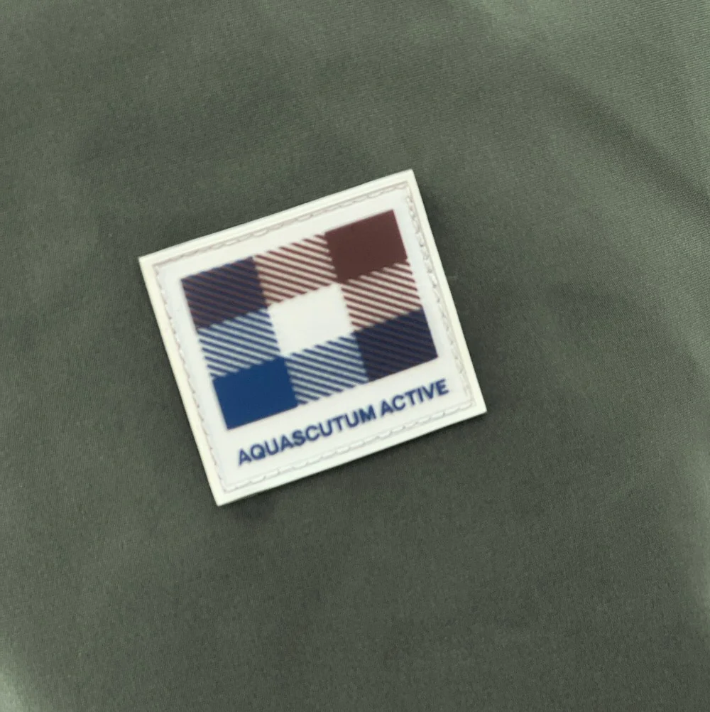 Aquascutum Active All Weather Waterproof Shell Jacket Army - Image 3