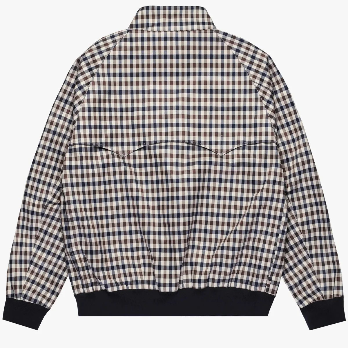Aquascutum Archival Weatherproof Harrington Jacket Club Check - Image 3