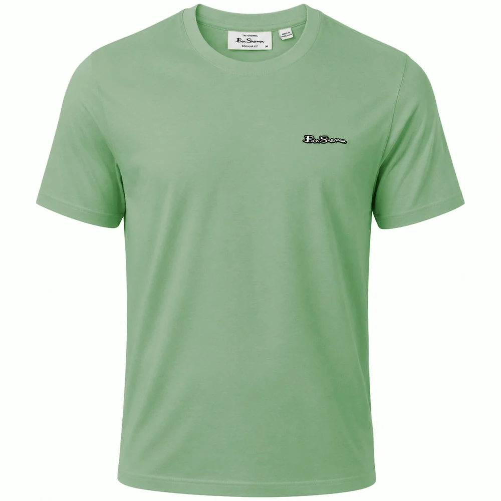 Ben Sherman Rubber Signature Badge T-Shirt Sage
