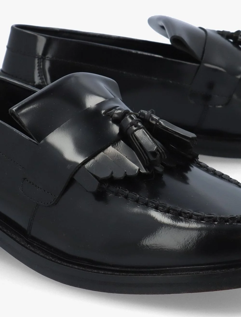 Delicious Junction Rude Boy Tassel Loafer Black - Image 2