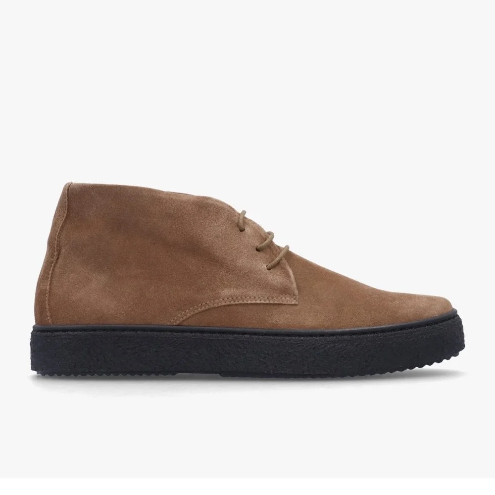 Delicious Junction Suede Playboy Bullitt Boot Taupe - Image 2
