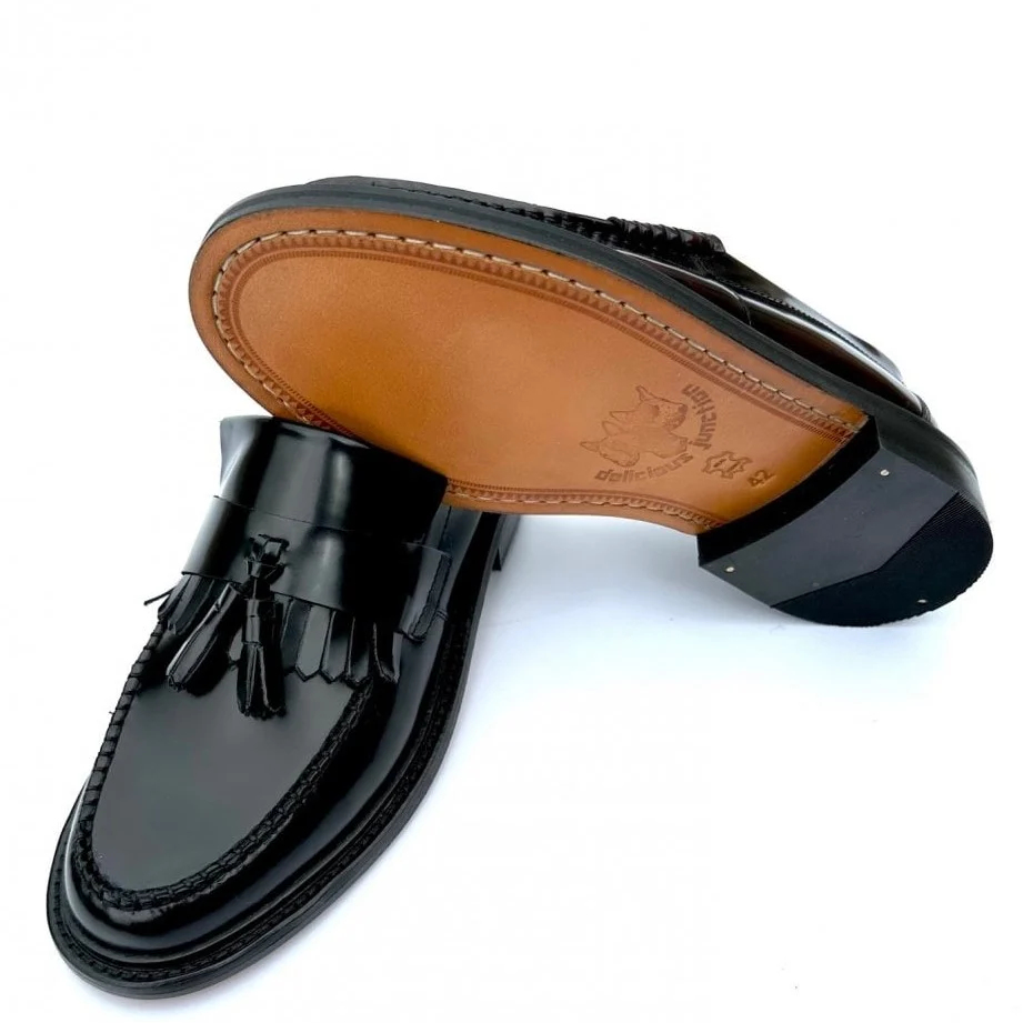 Delicious Junction Tassel Loafers Black - Image 5