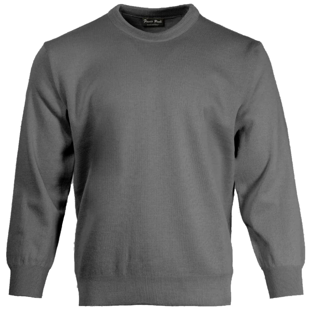 Franco Ponti Made in Italy Merino Wool CREW Neck Jumper (13 Colours) - Image 4