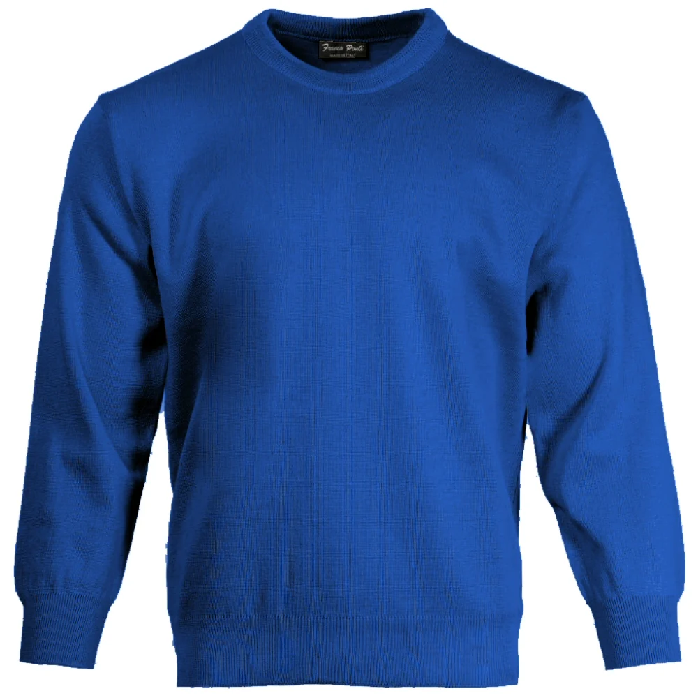 Franco Ponti Made in Italy Merino Wool CREW Neck Jumper (13 Colours) - Image 7