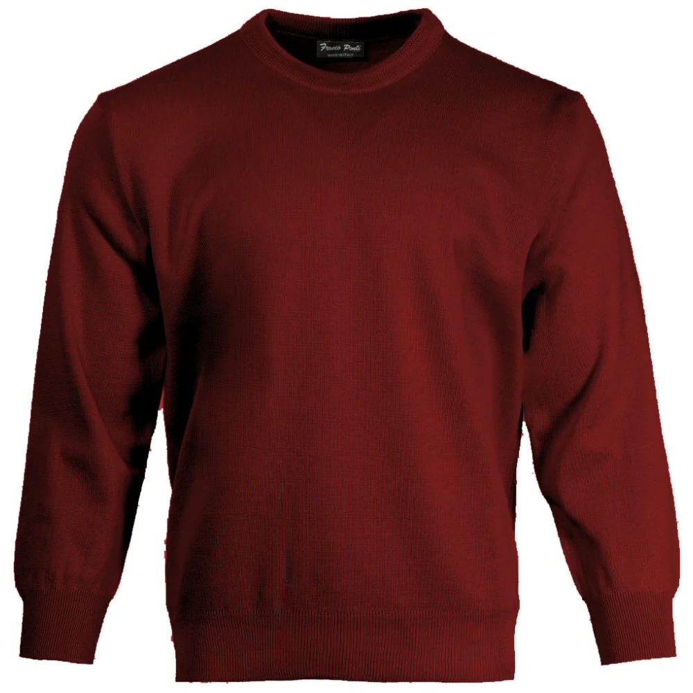 Franco Ponti Made in Italy Merino Wool CREW Neck Jumper (13 Colours) - Image 9