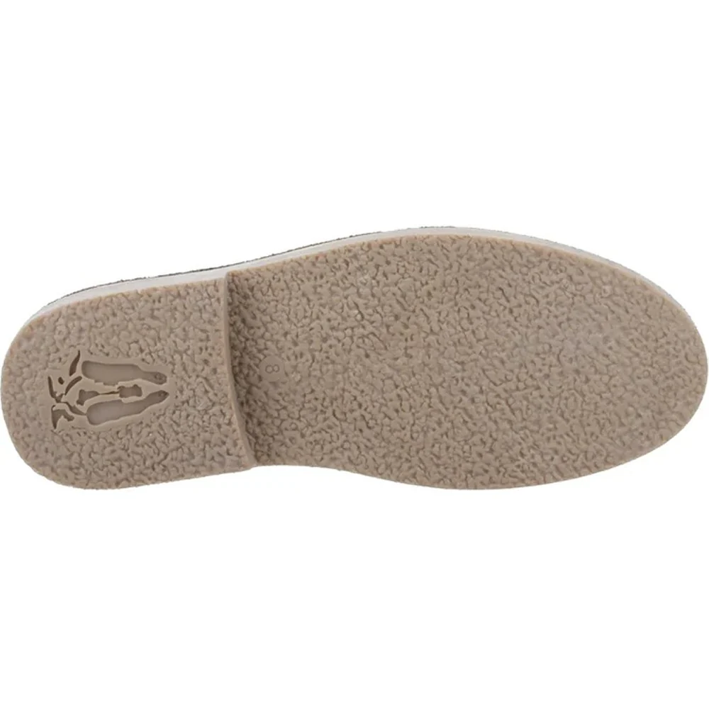Hush Puppies Scout Classic 2 Hole Suede Desert Shoes Choc - Image 5
