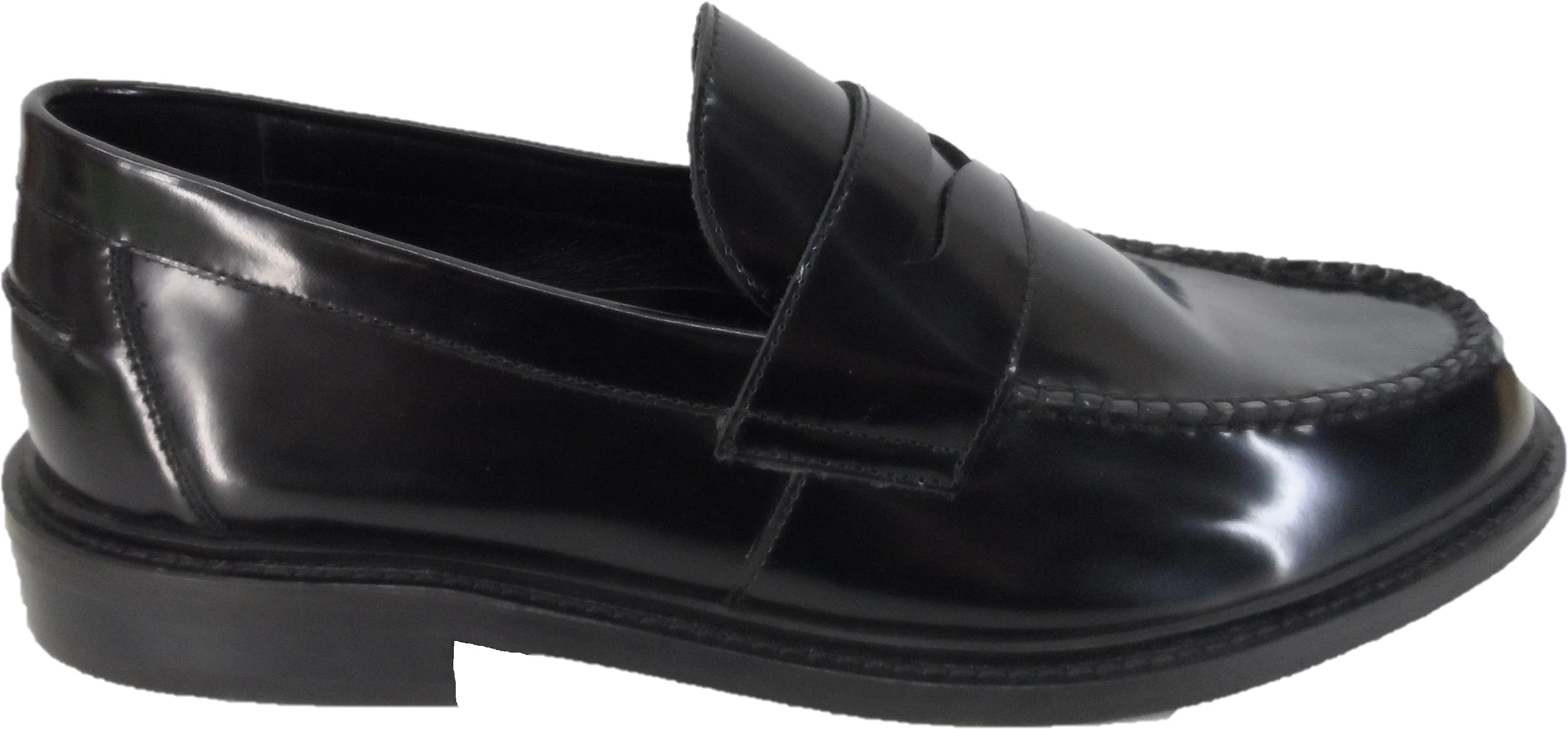 Ikon Original Black Lane Penny Retro,Ska,Northern Soul Loafers - Image 5