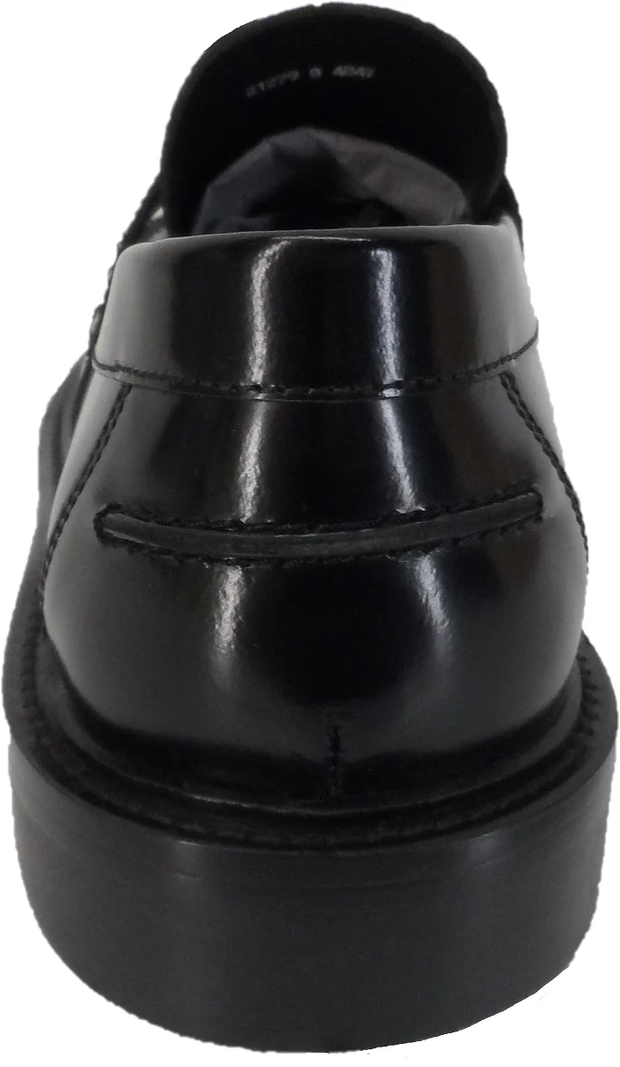 ikon Original Black Quad Punch Retro,Ska,Northern Soul Tassel Loafers - Image 3