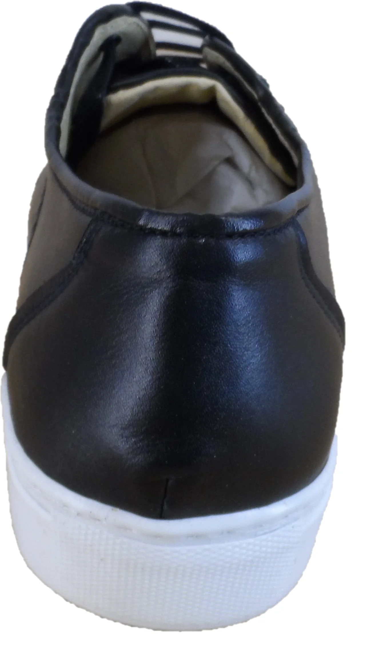 Ikon Original Mens All Black Mod Jam Bowling Trainers - Image 5