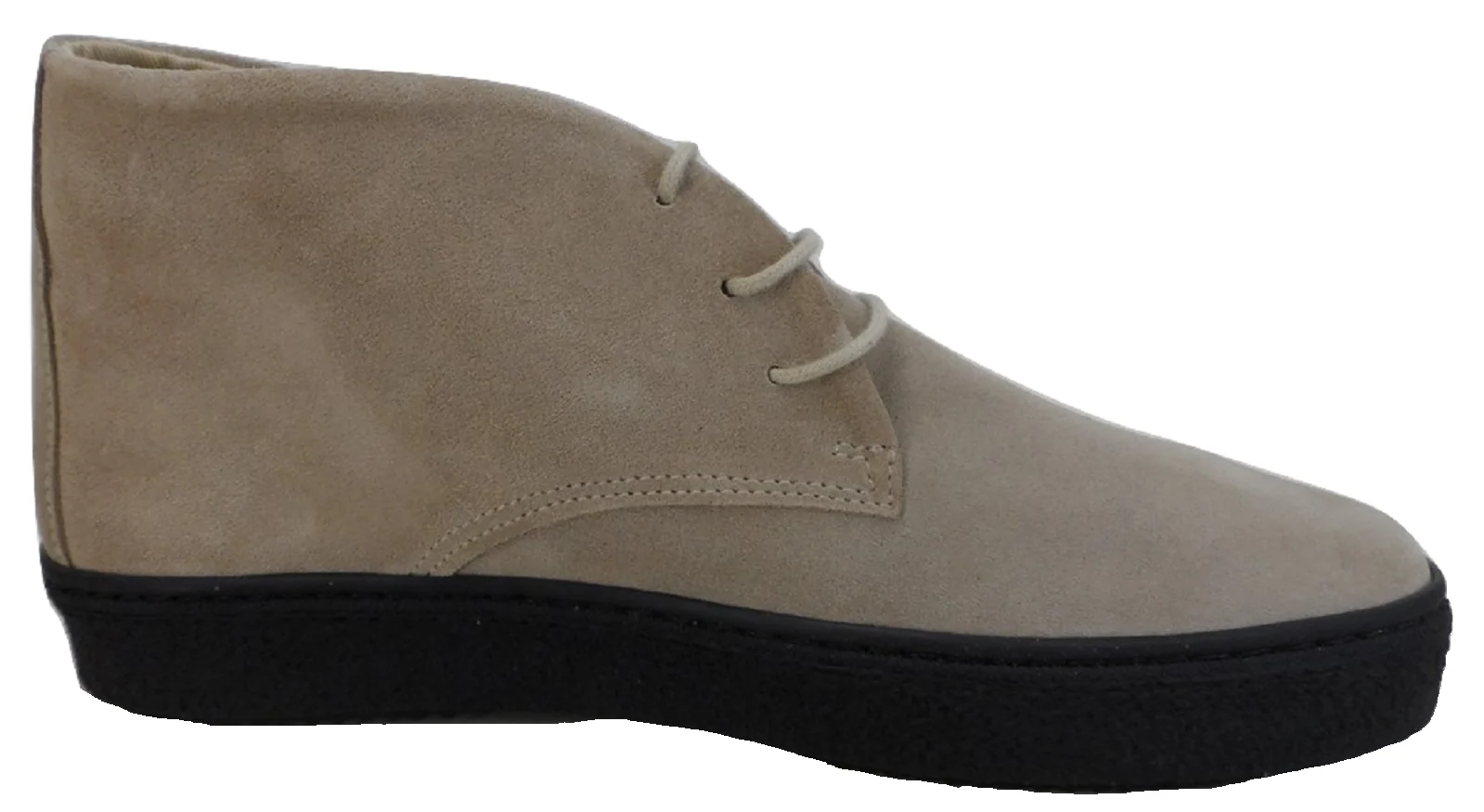 Ikon Original Mens Beige Ikonik Suede Desert Boot - Image 4