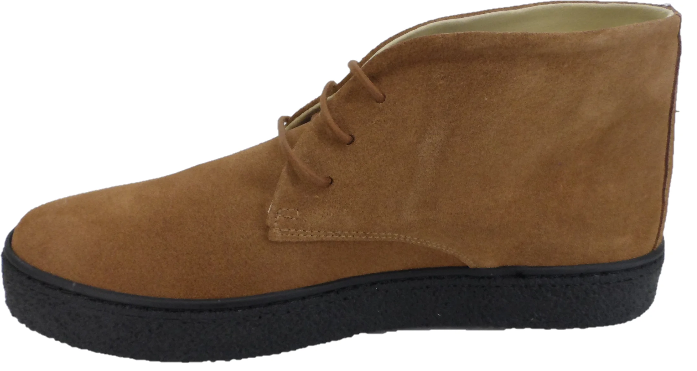 Ikon Original Mens Cognac Brown Ikonik Suede Desert Boot - Image 2