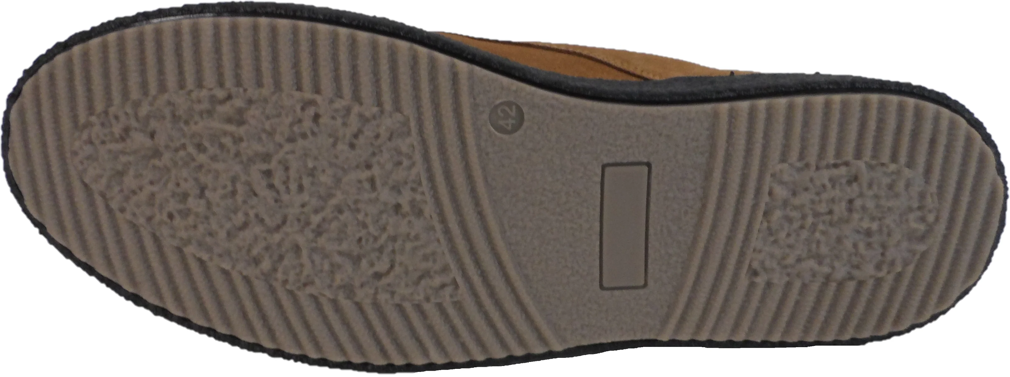 Ikon Original Mens Cognac Brown Ikonik Suede Desert Boot - Image 5