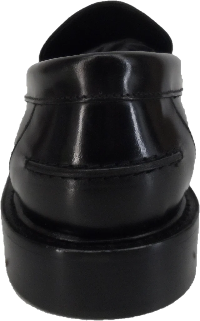 Ikon Original Mens Twister Black Retro,Ska,Northern Soul Tassel Loafers - Image 3