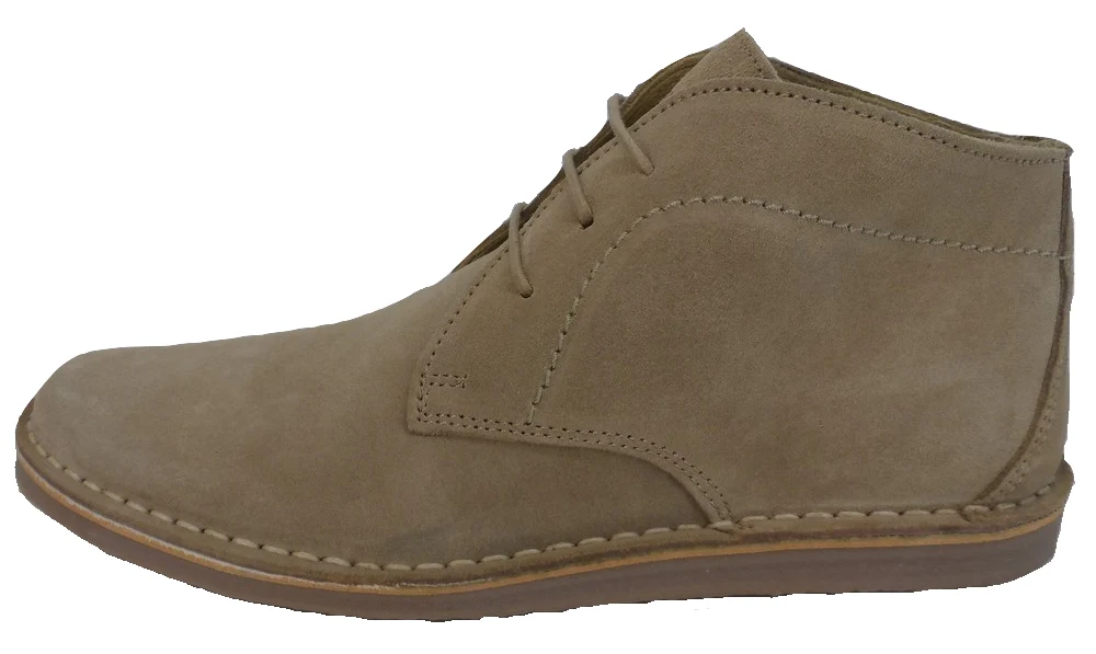 Ikon Original Nomad Suede Desert Boots in Beige/Stone - Image 2