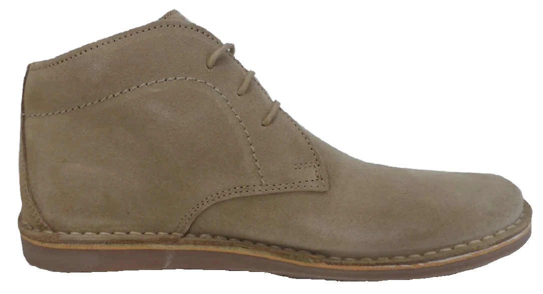Ikon Original Nomad Suede Desert Boots in Beige/Stone - Image 4