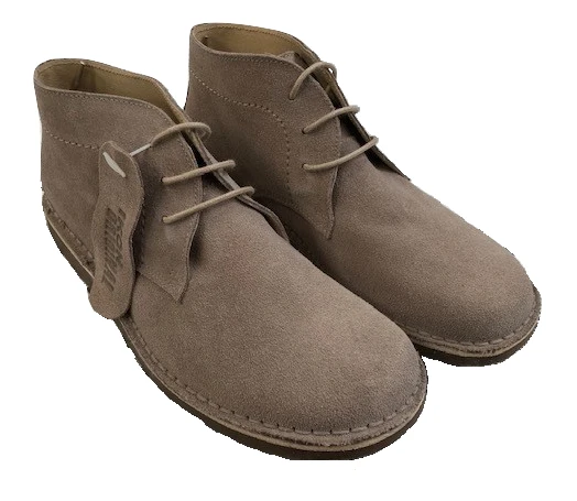 Ikon Original Nomad Suede Desert Boots in Beige/Stone - Image 5