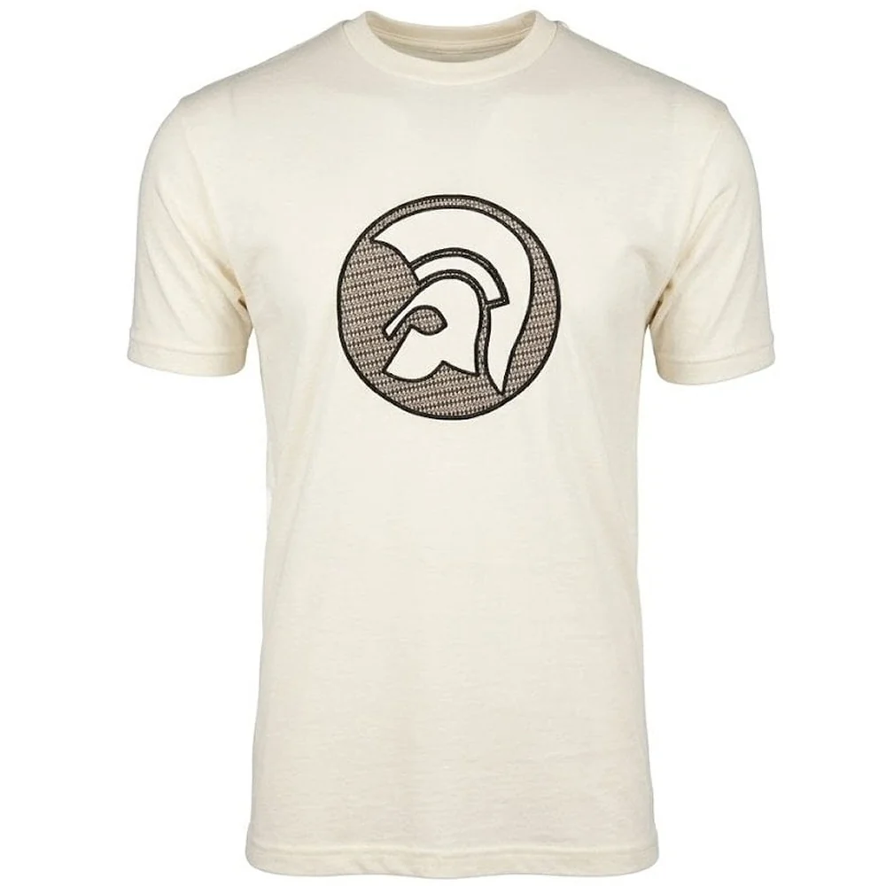 Trojan Records Houndstooth Helmet T-Shirt Ecru