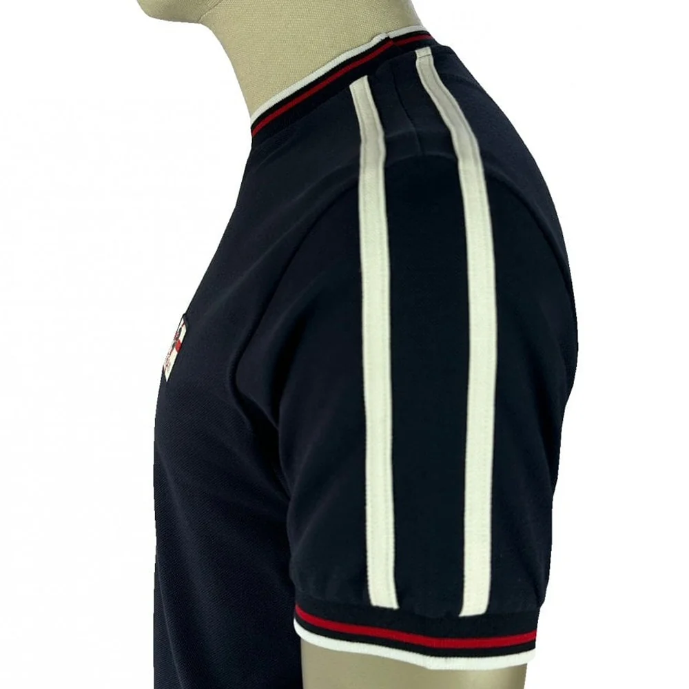 Trojan Records St Georges Flag Badge T-Shirt  Navy - Image 3