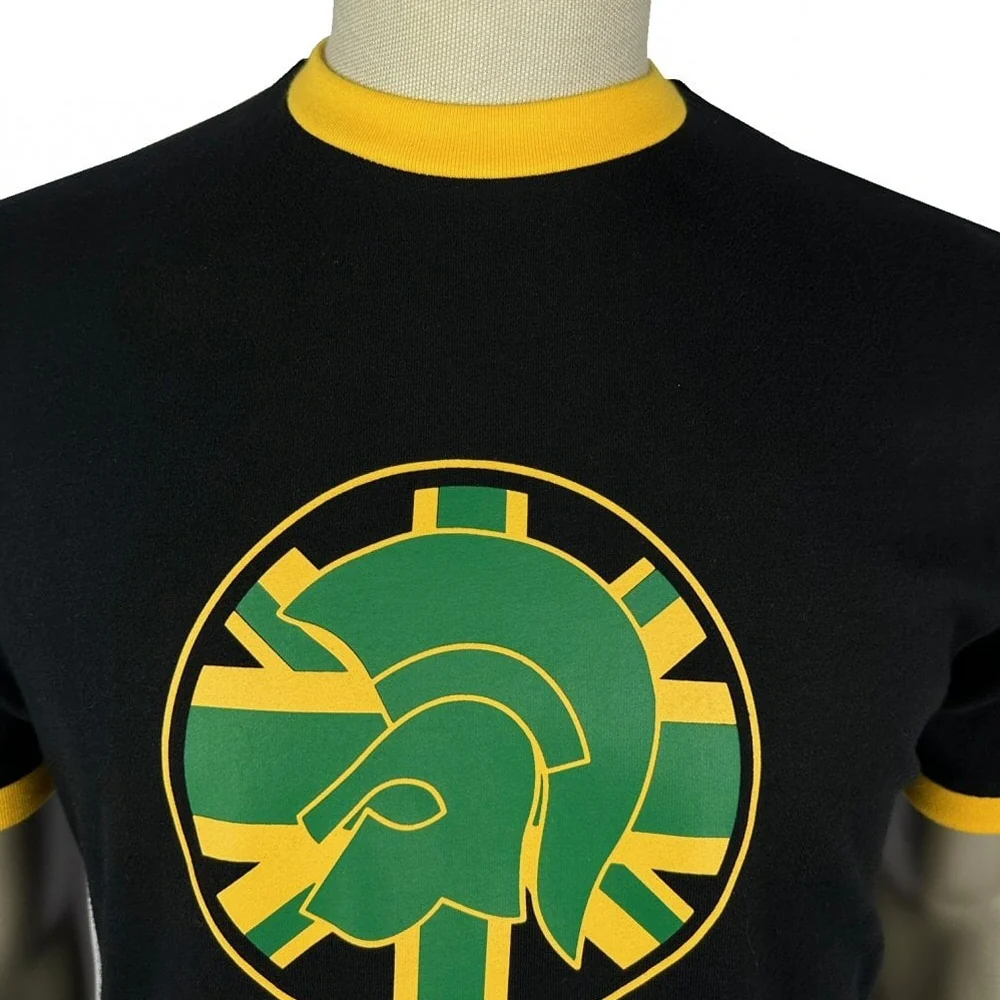 Trojan Records Union Flag Logo T-Shirt Jamaica - Image 2